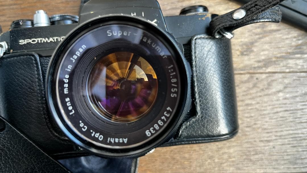 ASAHI PENTAX SPOTMATIC アサヒペンタックス望遠・ストロボ付