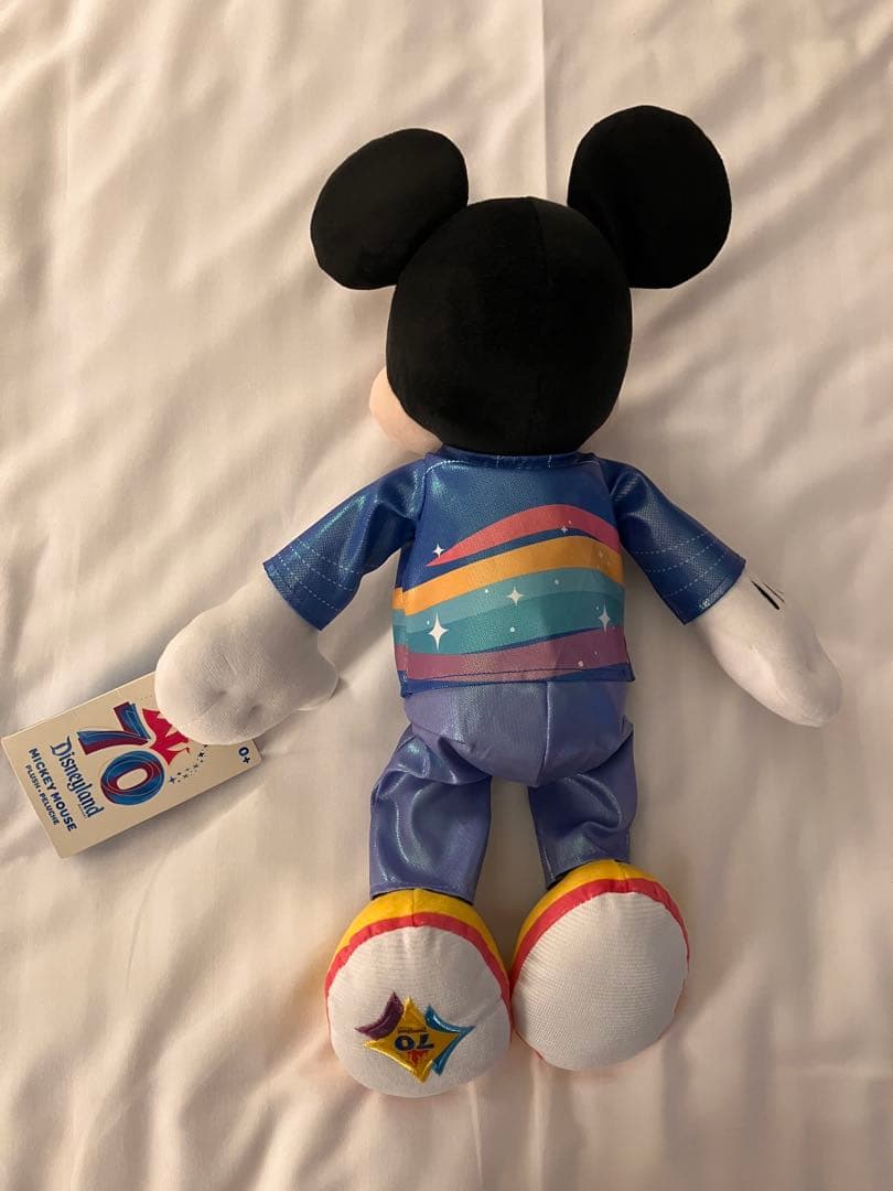 カルフォルニアディズニー70周年記念 ミッキーとミニー ぬいぐるみセット