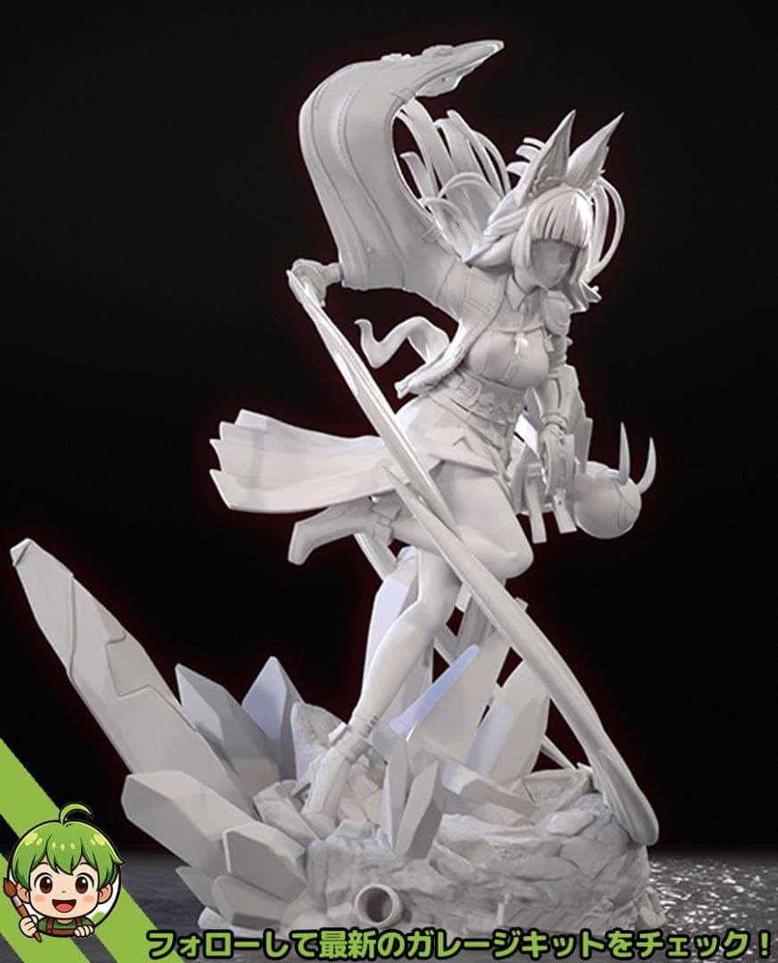 1/7 星見雅 ゼンレスゾーンゼロ フィギュア ガレージキット 未塗装未組立