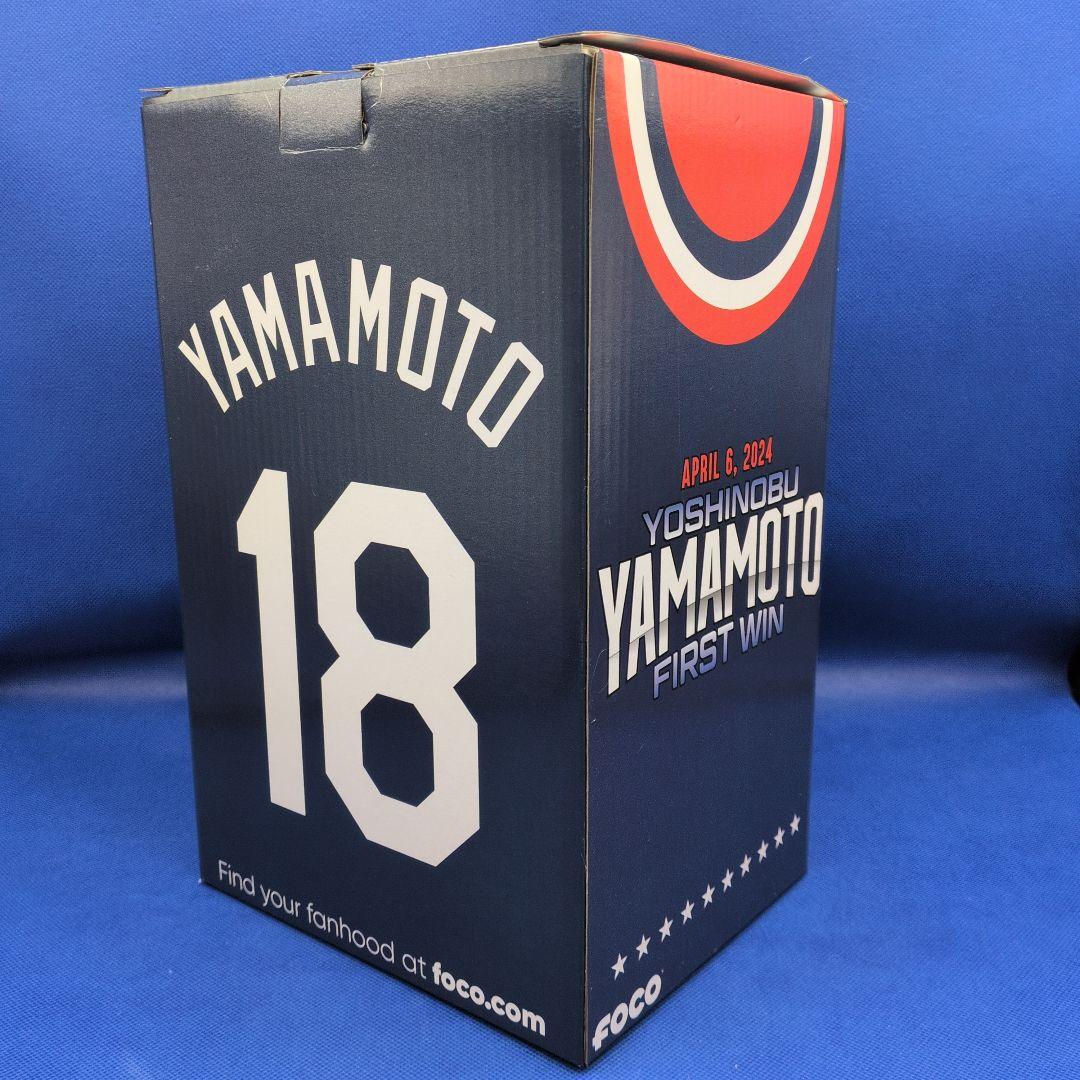 メ*ん様 山本由伸 2024年ドジャース初勝利 ボブルヘッド 世界218個限定版