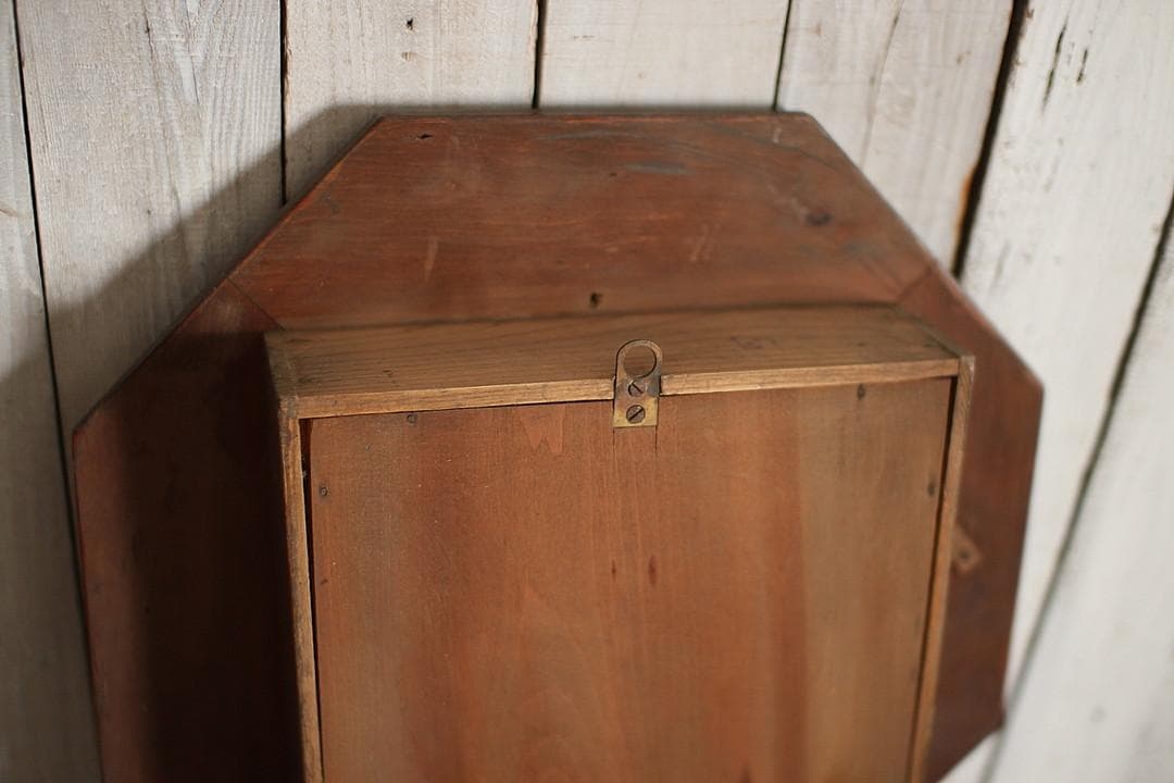 愛知時計製　古い掛時計　八角時計　高さ　82.5㎝