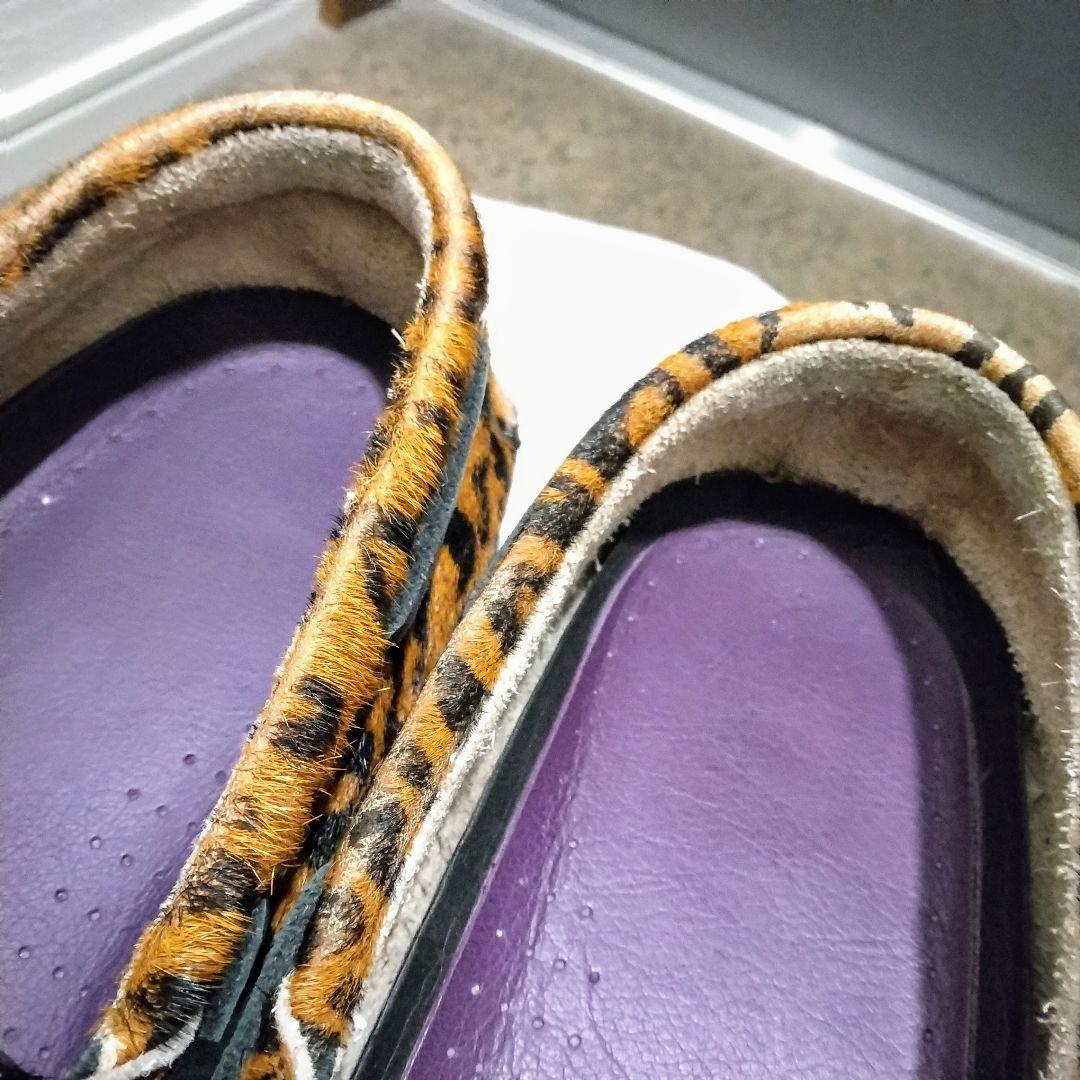 【稀少】ワコマリア×ティンバーランド デッキシューズ レオパード柄 ハラコ使用