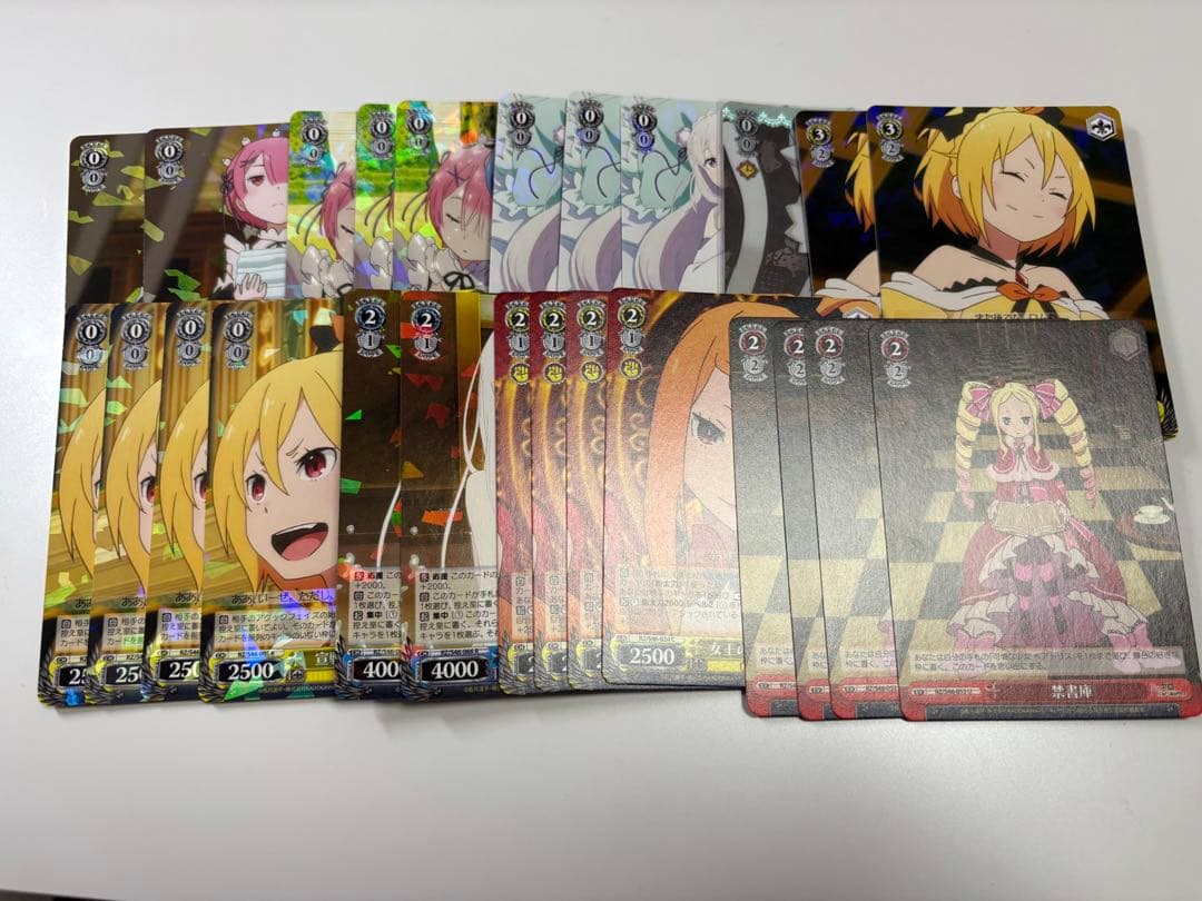 Re:ゼロから始める異世界生活 RR　他　4コン　セット