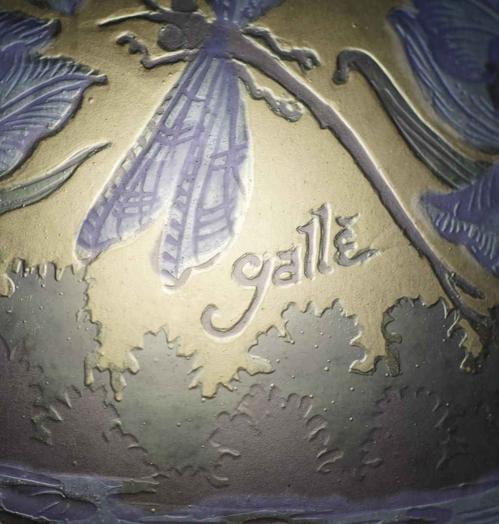 特大　エミールガレ２灯　50cm　卓上ランプ　フロア照明　ナイトスタンド