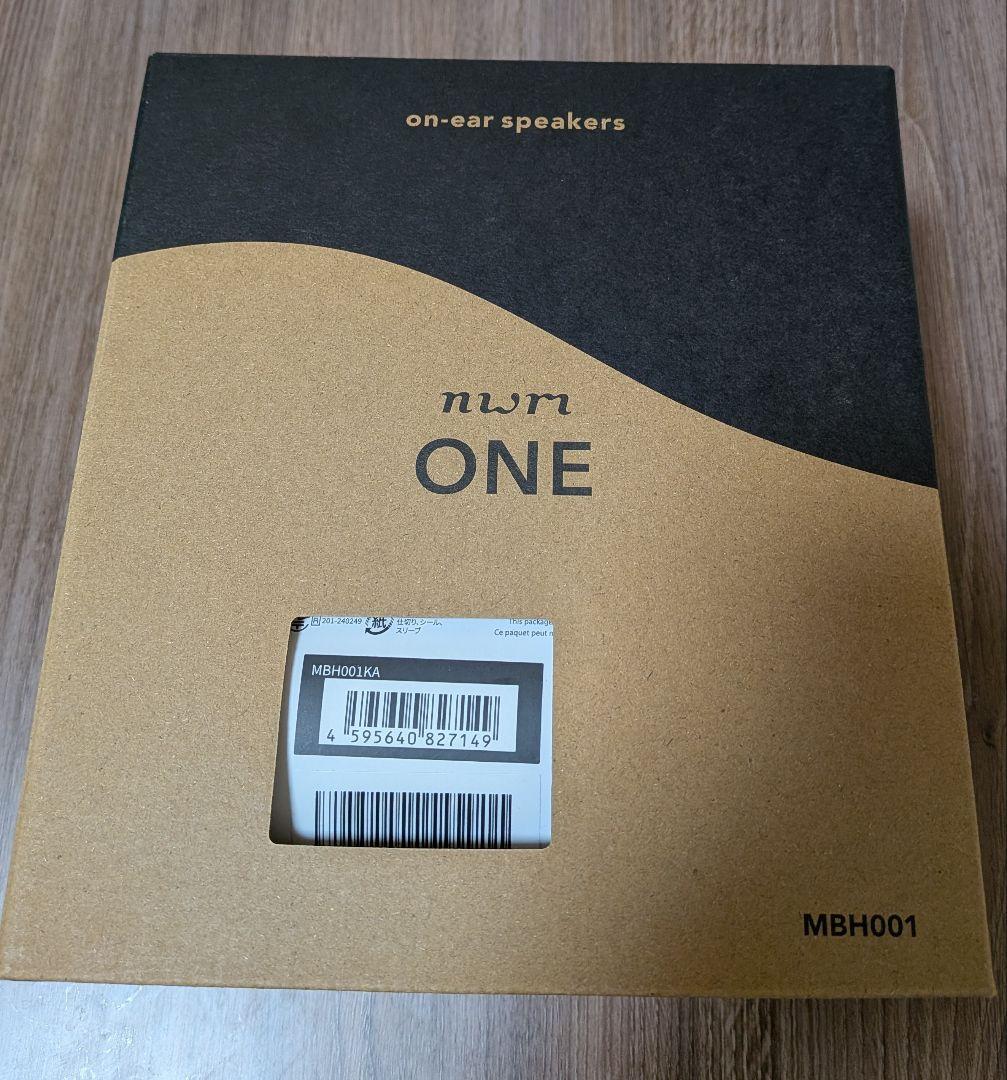 【新品・未使用】nwm ONEオープンイヤー型ヘッドホン ダークグレイ