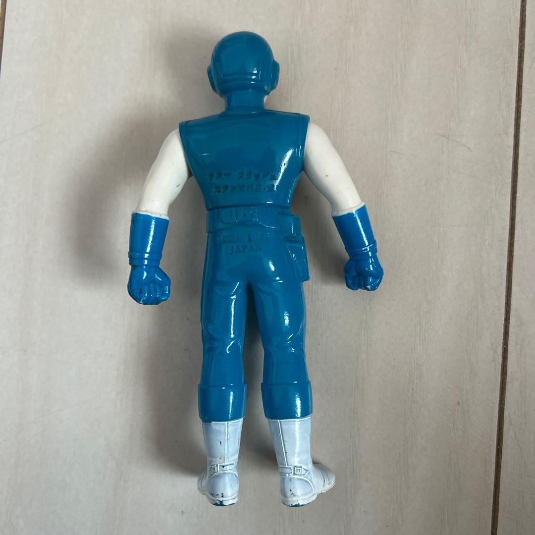 昭和レトロ　超貴重　超新星フラッシュマン　ソフビ5体セット