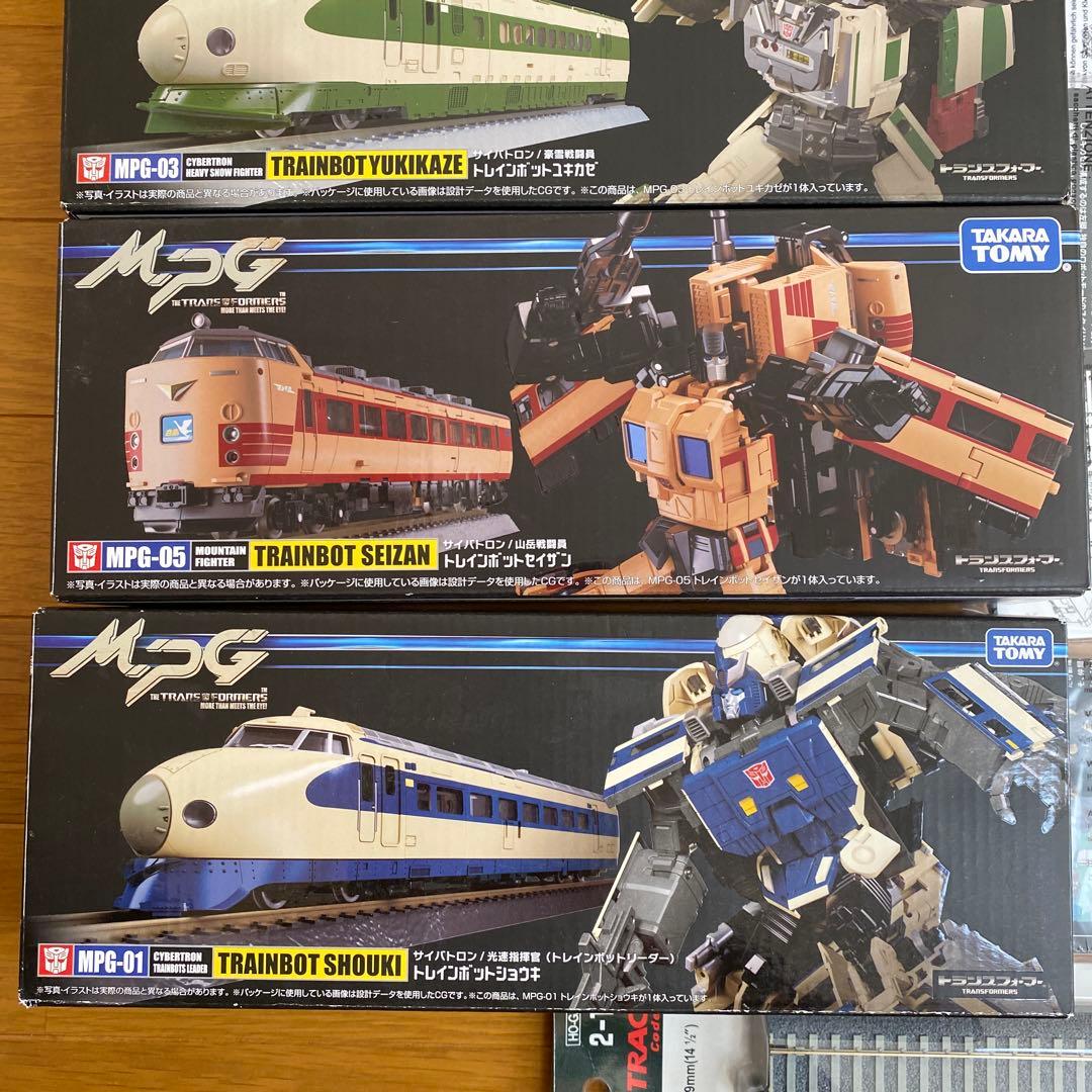 タカラトミー MPG トレインボット 6体セット