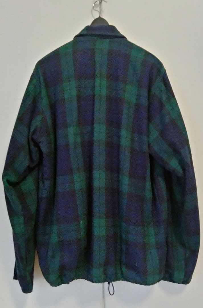 Empire ウールチェックコーチジャケット　アメリカ製