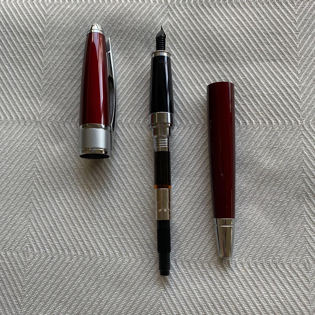 CROSS　万年筆　アポジー レッドラッカー