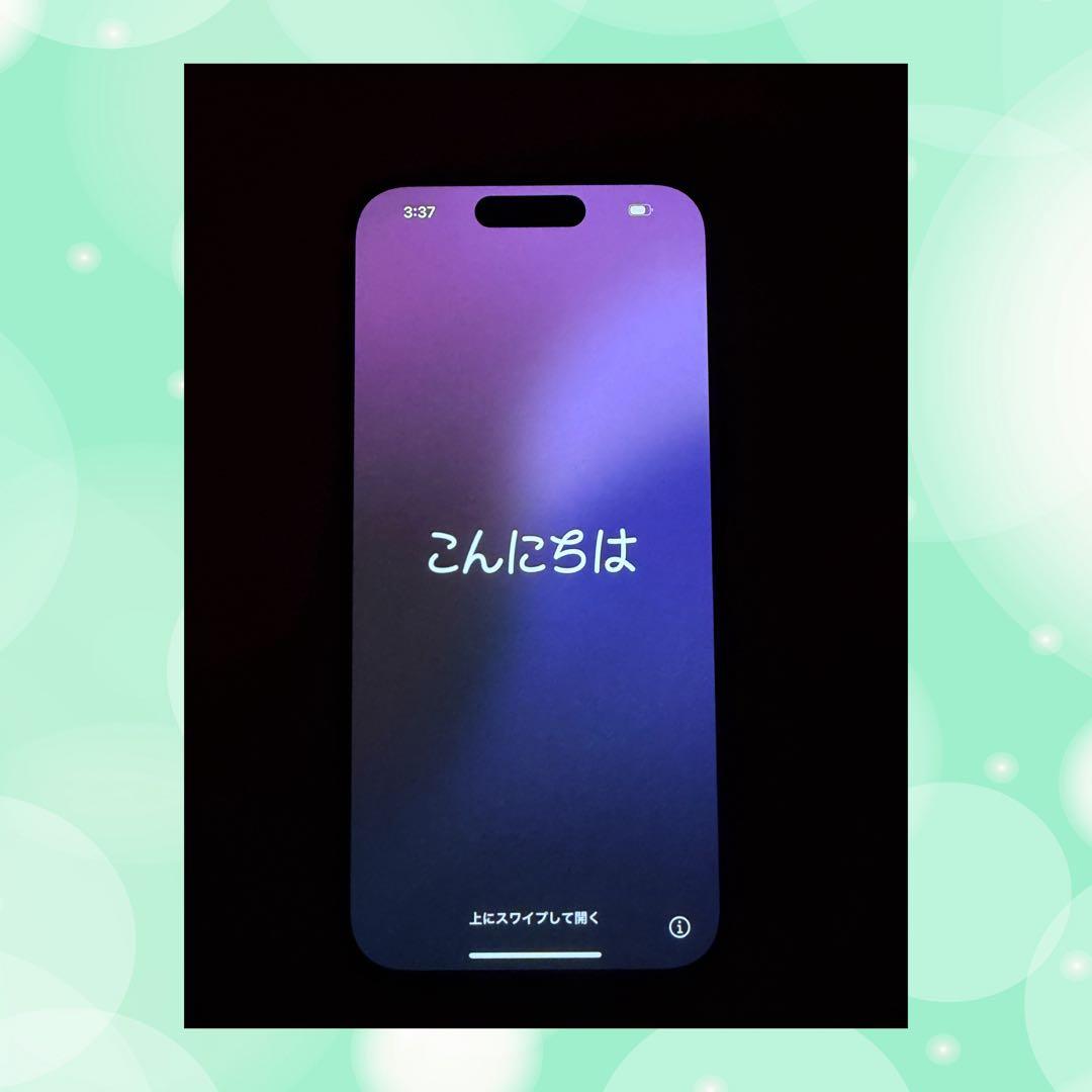 お値下【シャッター音無し】iPhone 15Pro 256Gb 紺 アメリカ購入