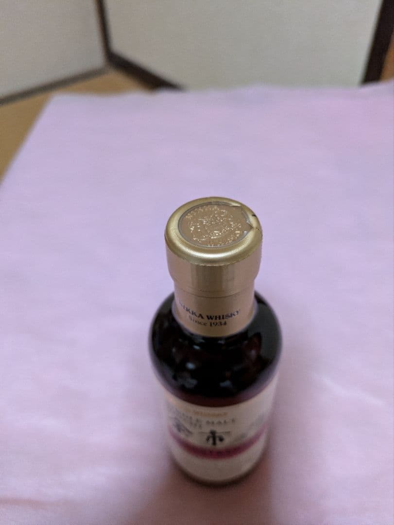 古酒 ニッカシングルモルト余市旧ラベル、 シェリー&スイート 180ml