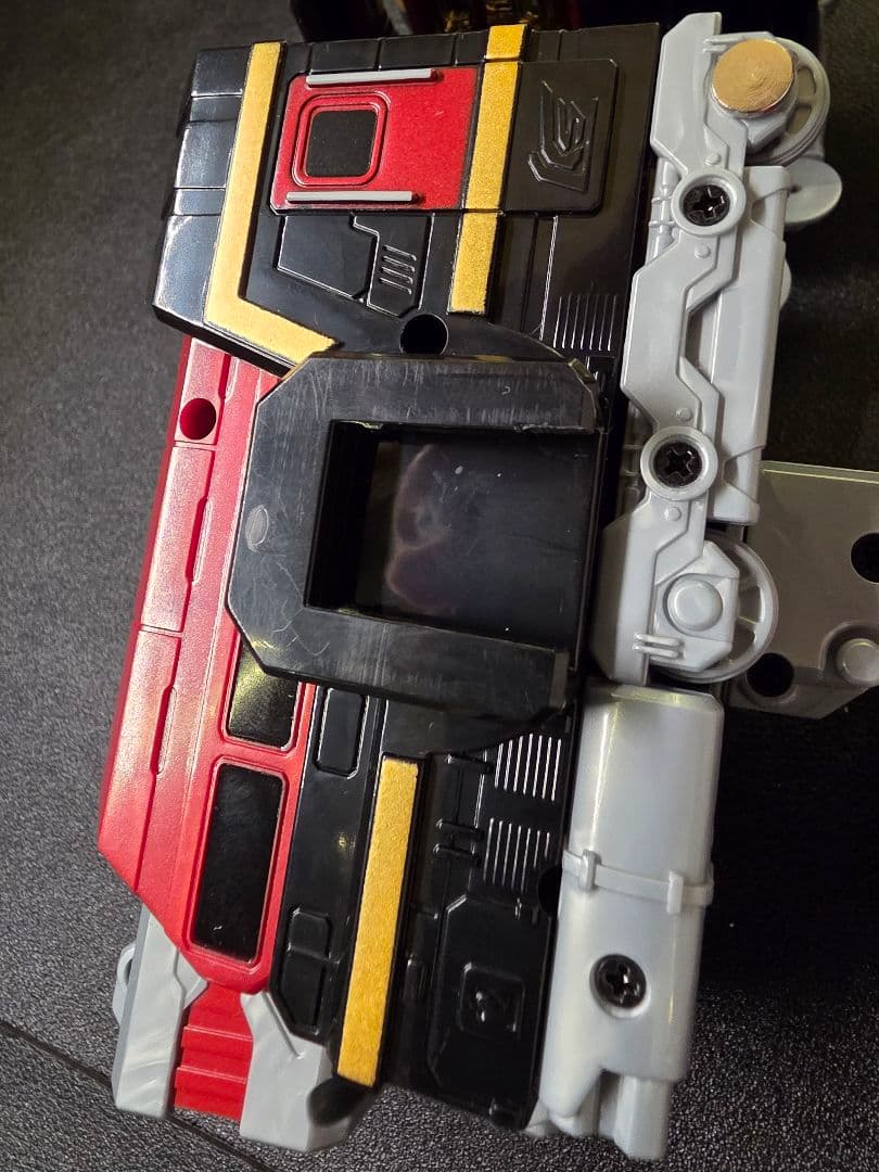メタルカードボット　ブラストレイン　超合金　　バンダイ　韓国トイ　 変形ロボ