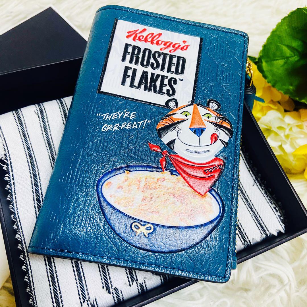 本革✨ANYA HINDMARCH✨アニヤハインドマーチ✨財布✨ケロッグ✨コラボ