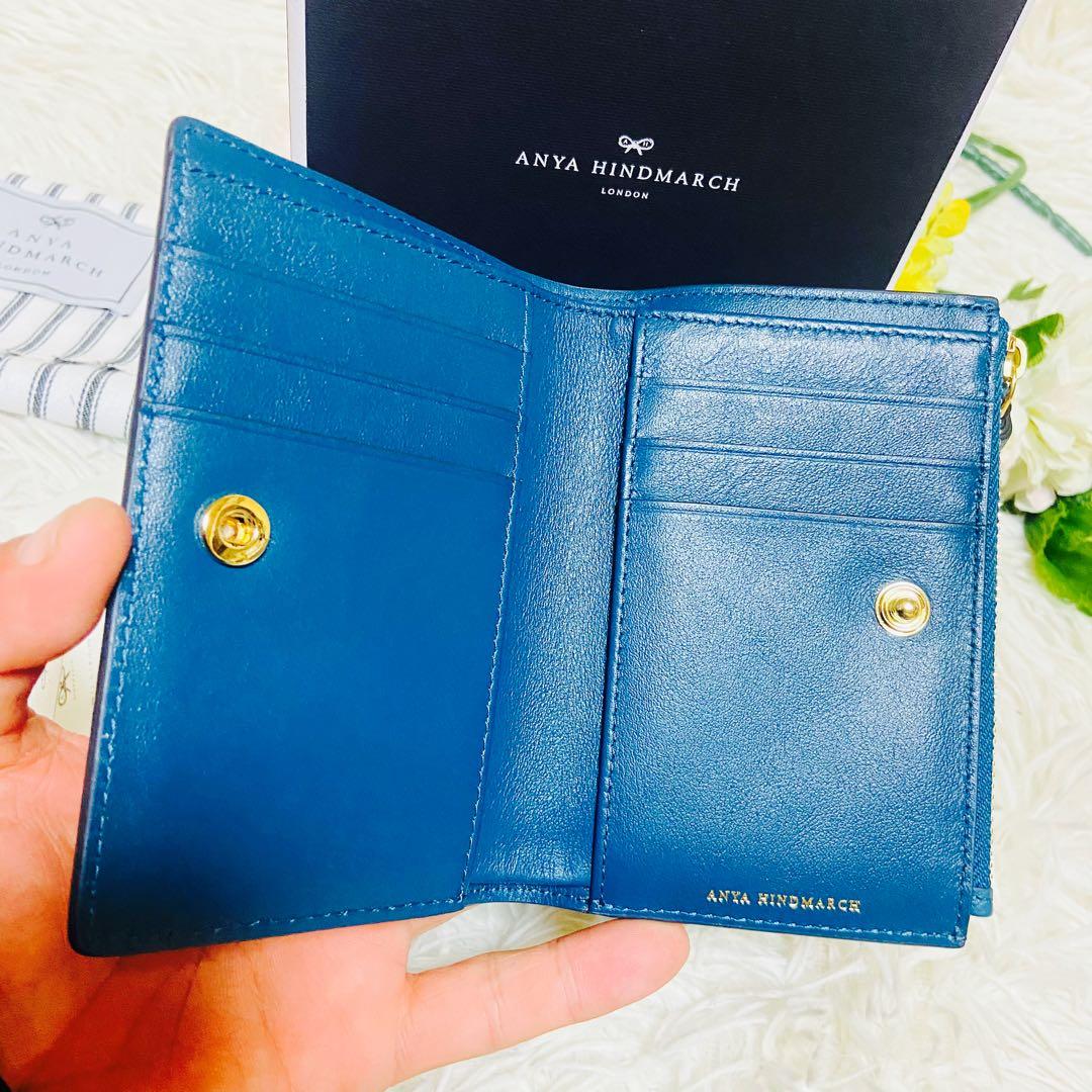 本革✨ANYA HINDMARCH✨アニヤハインドマーチ✨財布✨ケロッグ✨コラボ