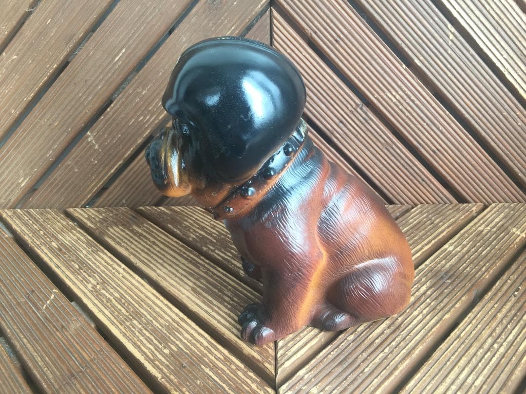 マ*ク様 【70's マックトラック 貯金箱】ビンテージ ブルドッグ