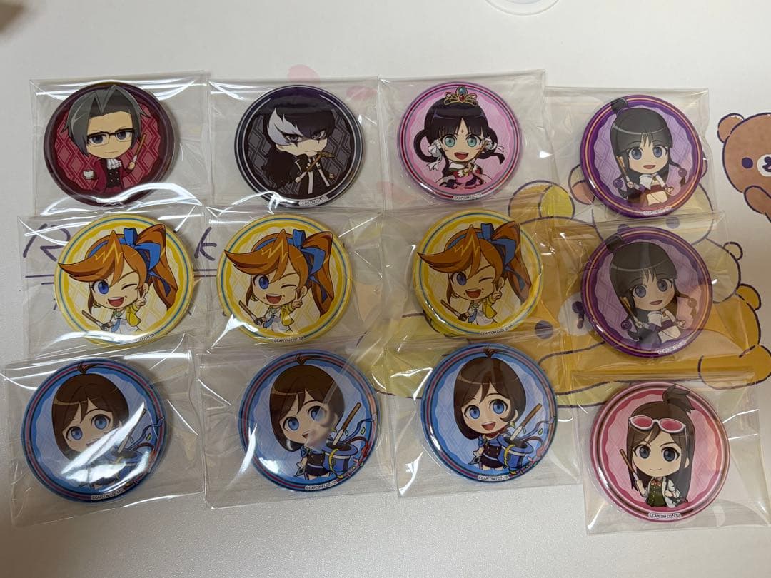 逆転裁判 チュロスター 缶バッジ