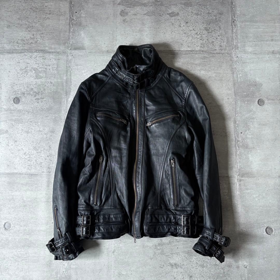 ジャケット・アウター 00s archive JACK ROSE leather jacket y2k