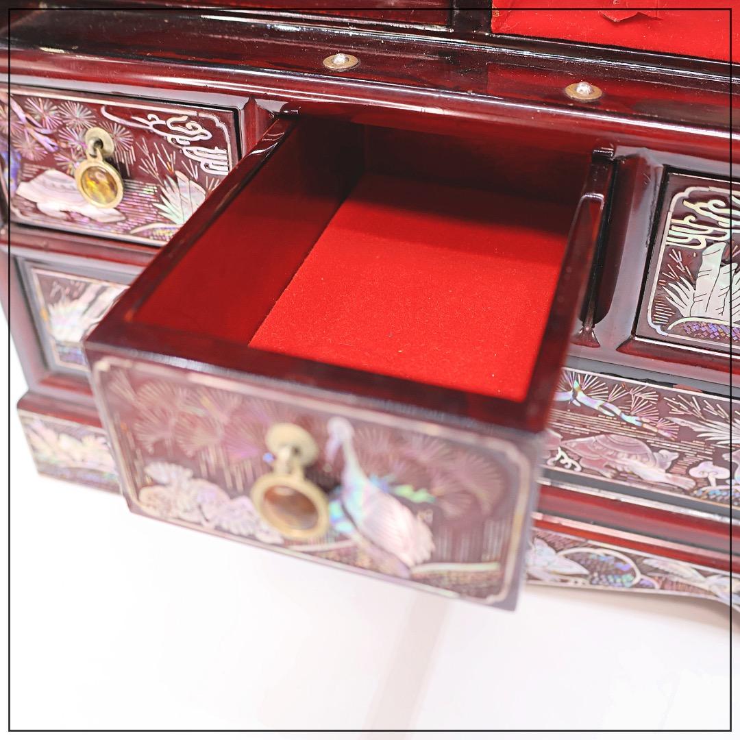 韓国・螺鈿細工｜ジュエリー・アクセサリーボックス