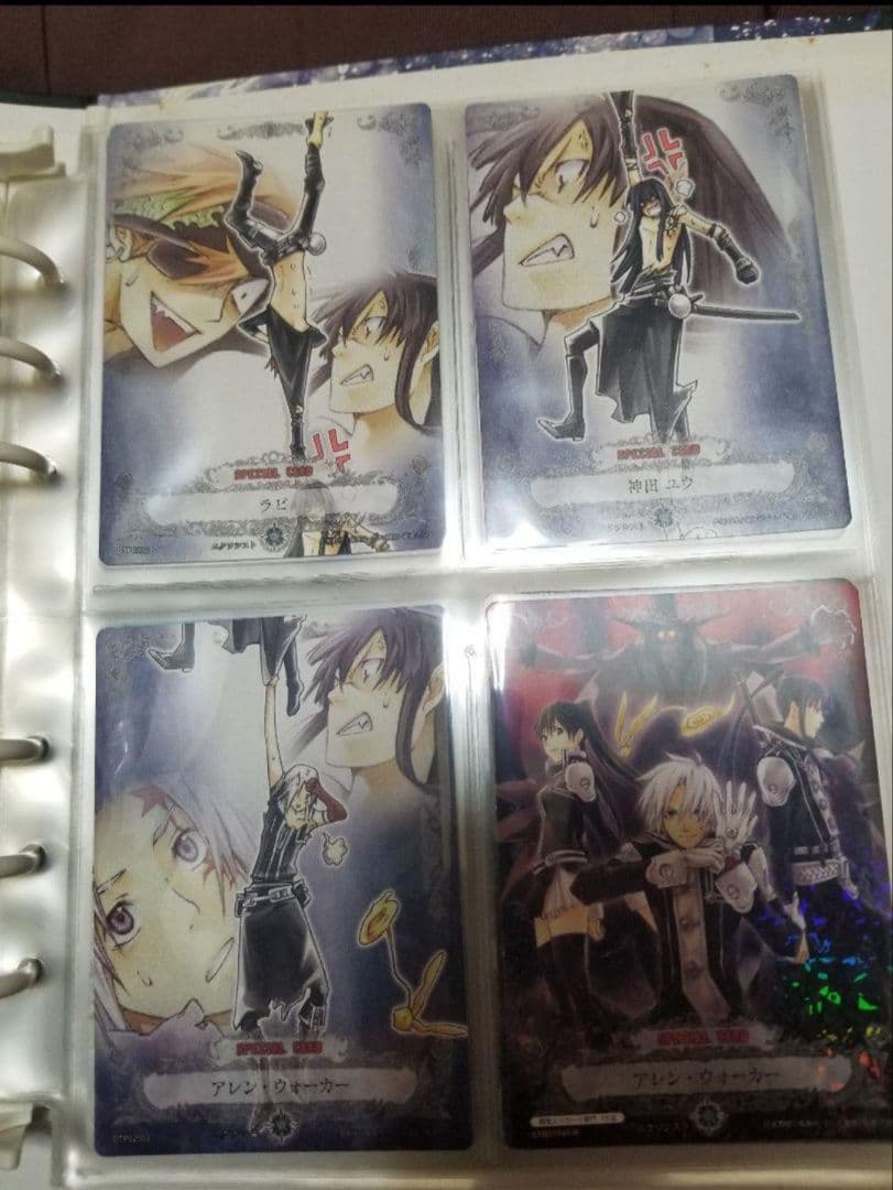 D.Gray-man　ディーグレイマン　カード　ファイル　バインダー　グッズ