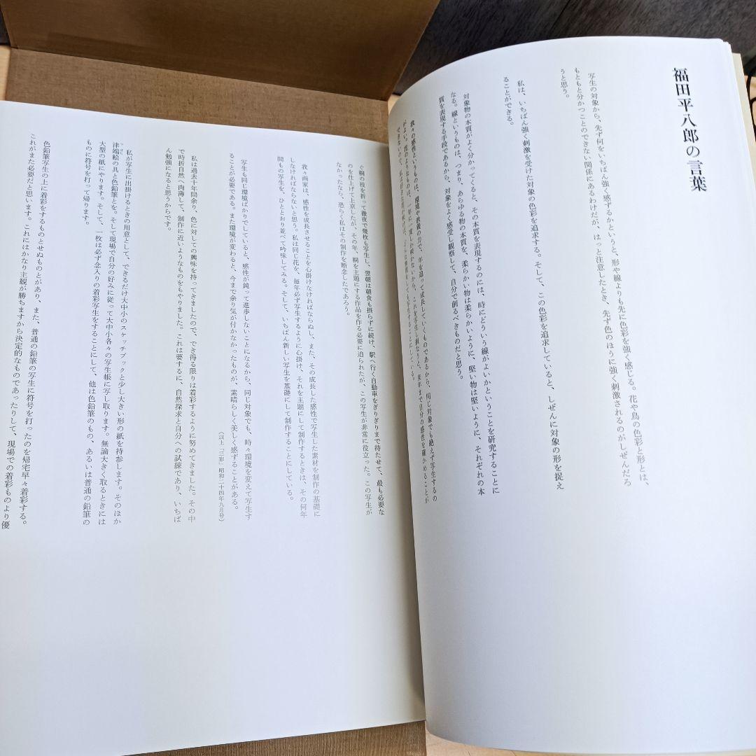 m010807fk 福田平八郎 作品と素描 全二巻揃 光村図書