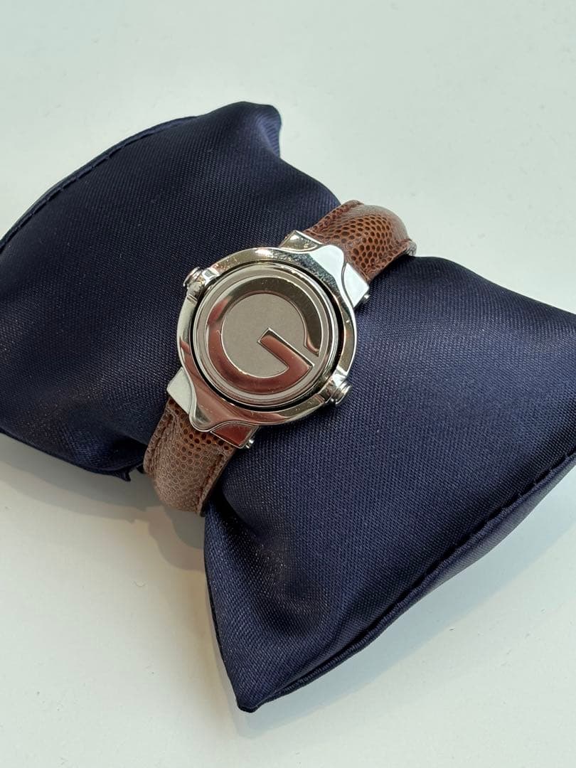 GUCCI ブラウンレザー 時計