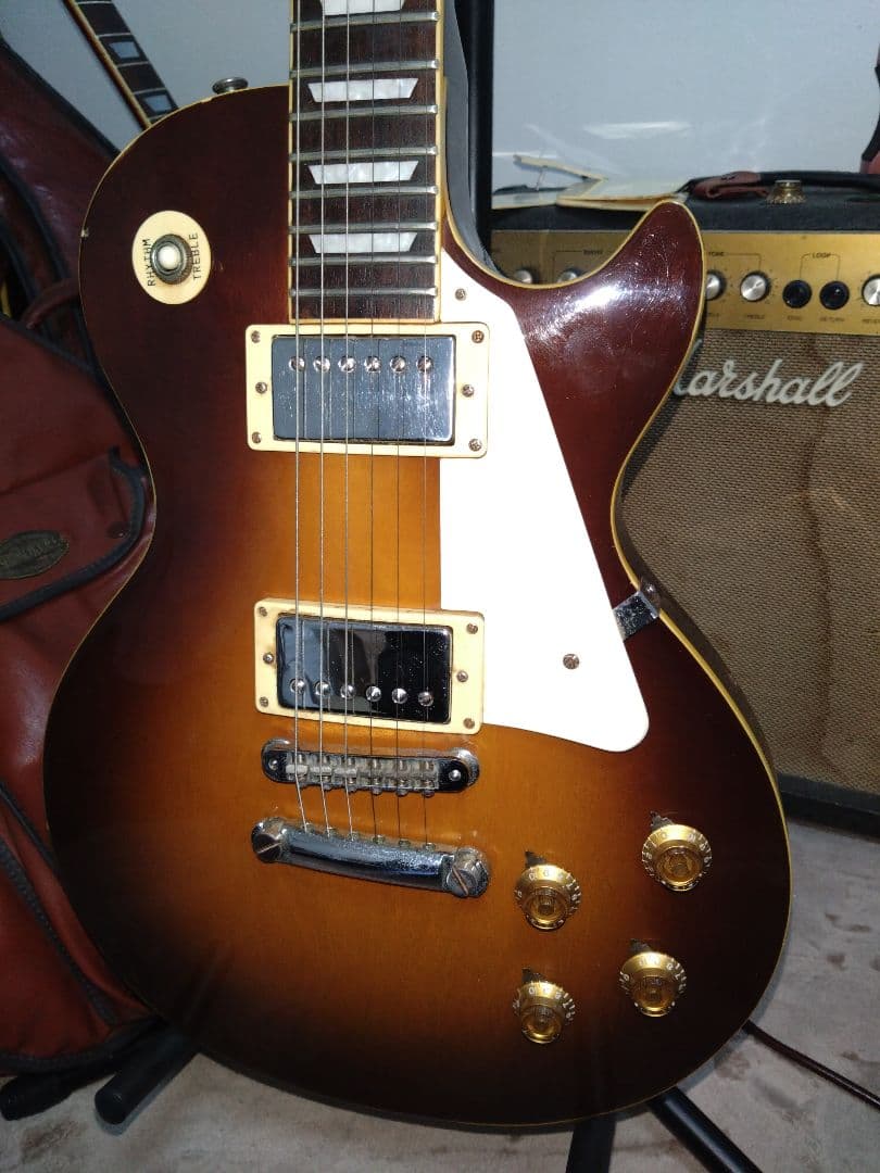 Fresher フレッシャーレスポール ブラウンサンバースト　セットネック