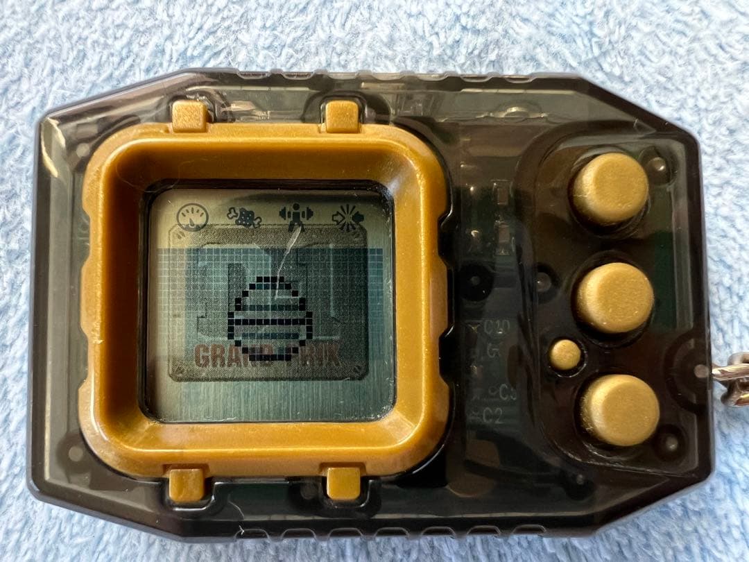 デジモン　ペンデュラム　クリアブラック　ゴールド　D-１