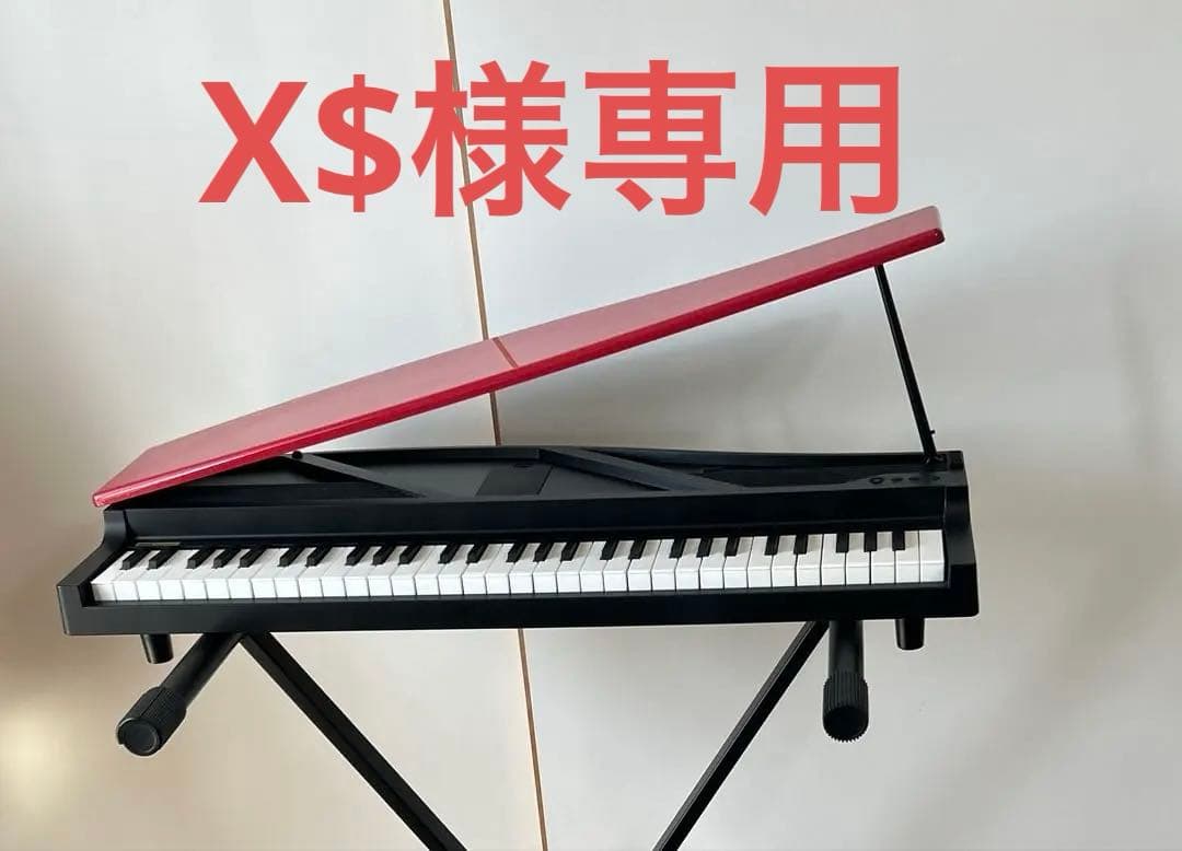 【美品】KORG MICROPIANO コルグ マイクロピアノミニ61鍵 レッド