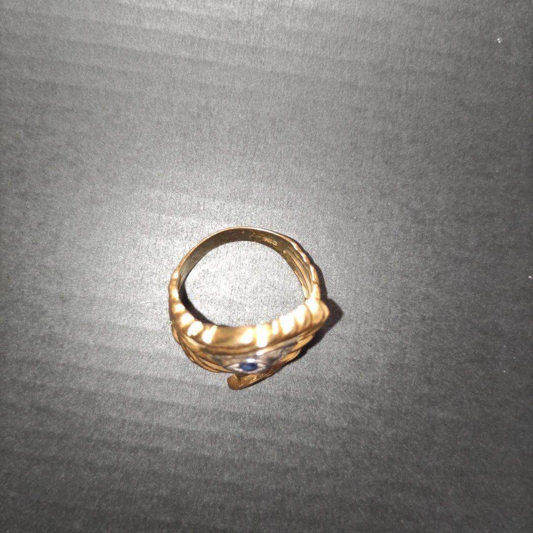 削除まで1時間きりました。　最終価格！　K18 リング 指輪