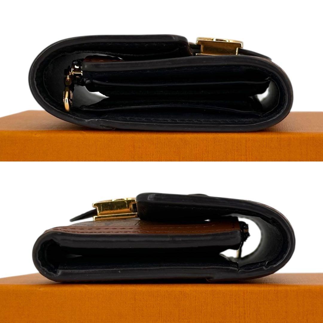 極美品　ルイヴィトン　ポルトフォイユ　ドーフィーヌ　モノグラム　リバース　財布