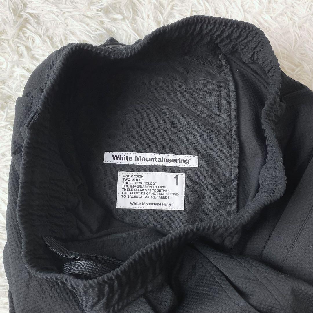 値下げ中3現行未使用級　ホワイトマウンテニアリング　サルエルパンツ　黒　S