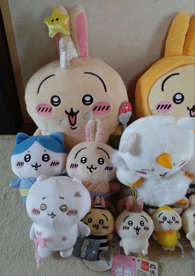 ちいかわ ぬいぐるみ プライズ ちいかわ ハチワレ うさぎ セット