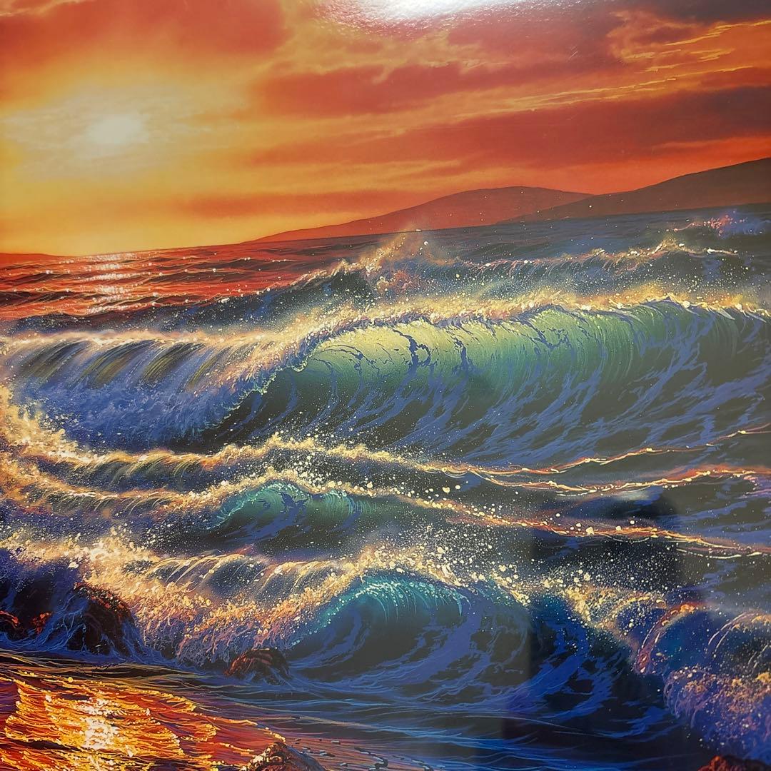 ラッセン　アイランドロマンス　 ROMANCE ポスター　額入り