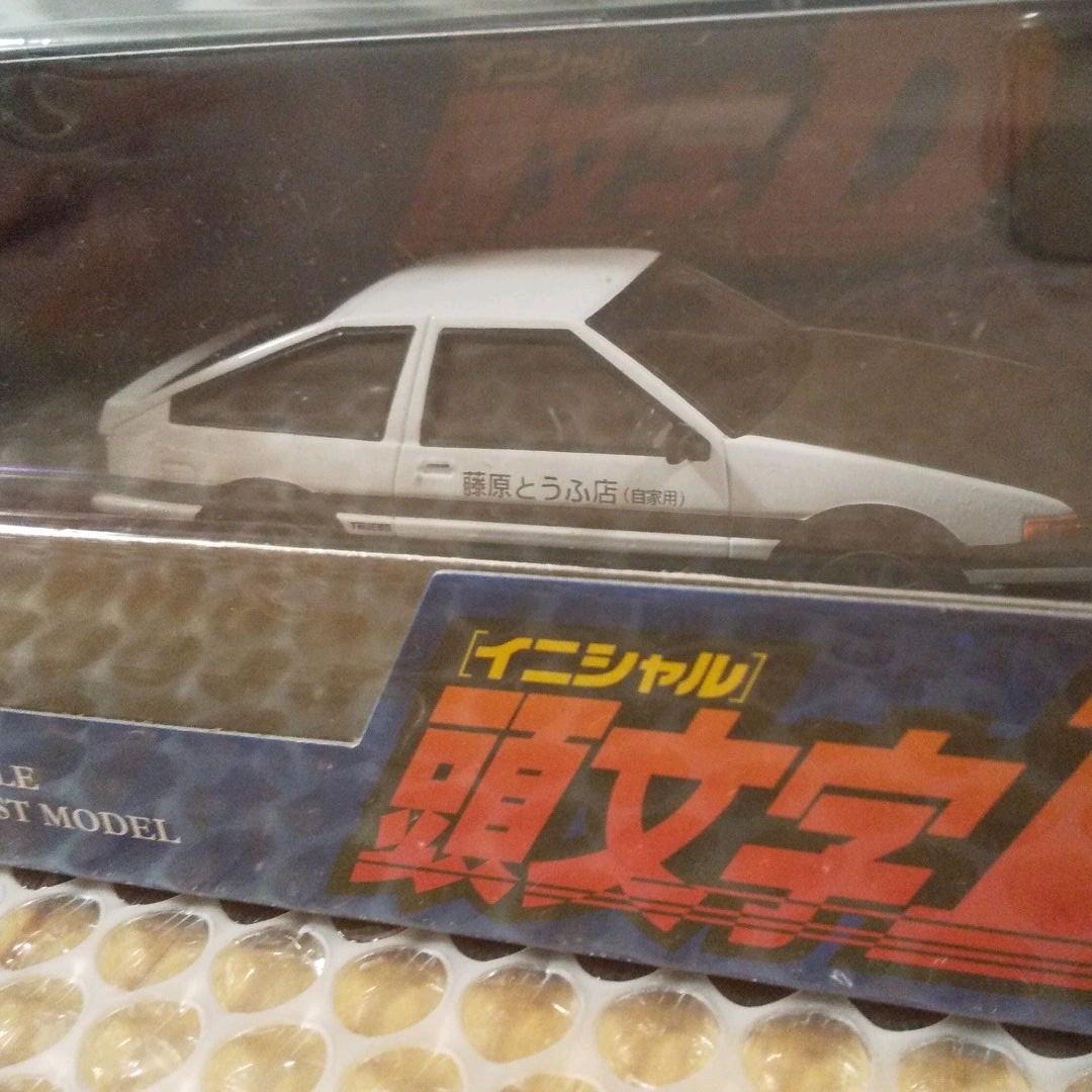 1/43 頭文字D トレノ AE86 カーボンボンネット 藤原拓海