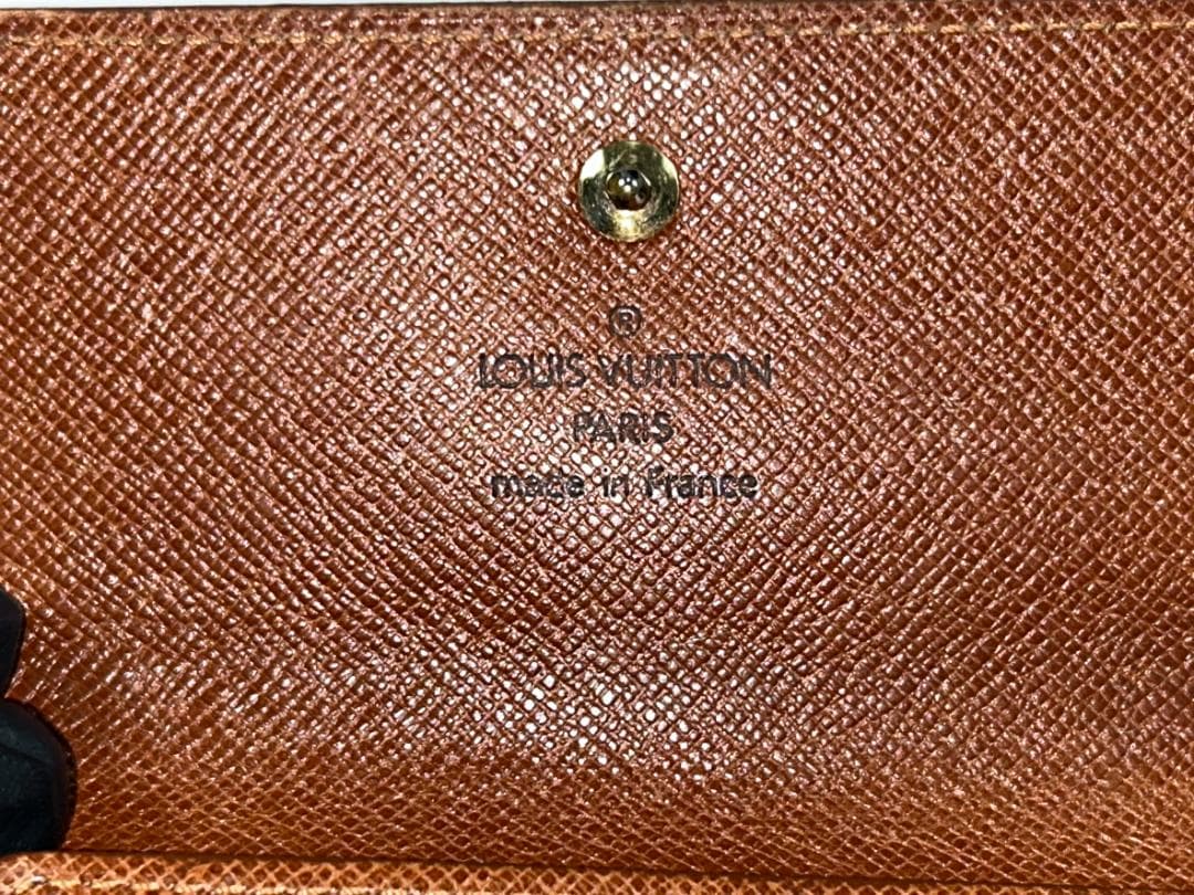 LOUIS VUITTON M61654 Wホック 財布