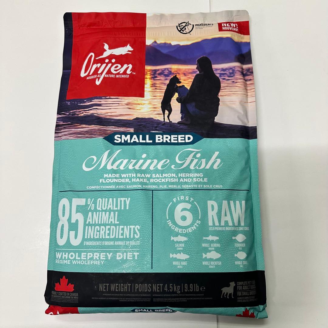 Orijen カナダ産 オリジン スモールブリード マリンフィッシュ 4.5kg