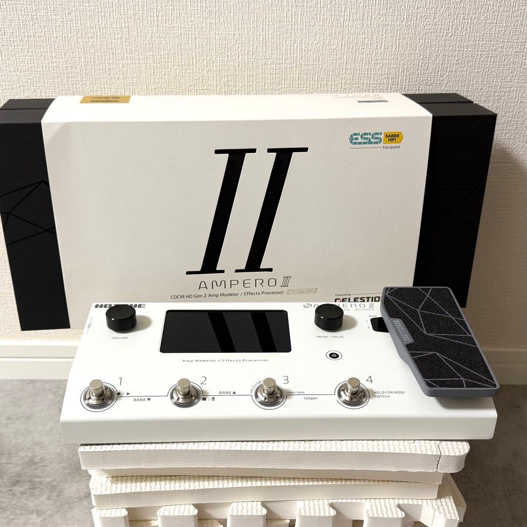 美品HOTONE AMPERO Ⅱ ホットトーン アンペロ2 マルチエフェクター