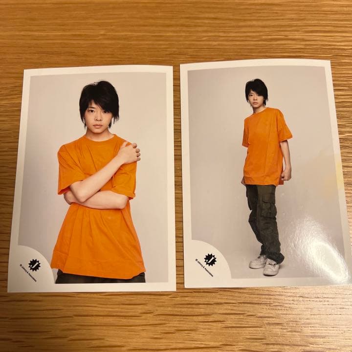 Number_i 岸優太 カラーT 公式写真 2枚セット