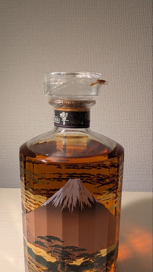 【未開栓・箱付】サントリー 響21年 富士風雲図 富士山意匠ボトル 700ml