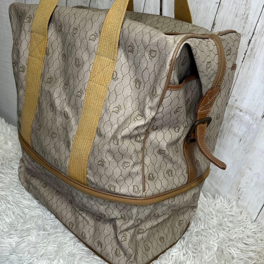 クリスチャンディオール　ボストンバッグ　キャスター付き　2way 変形　収納