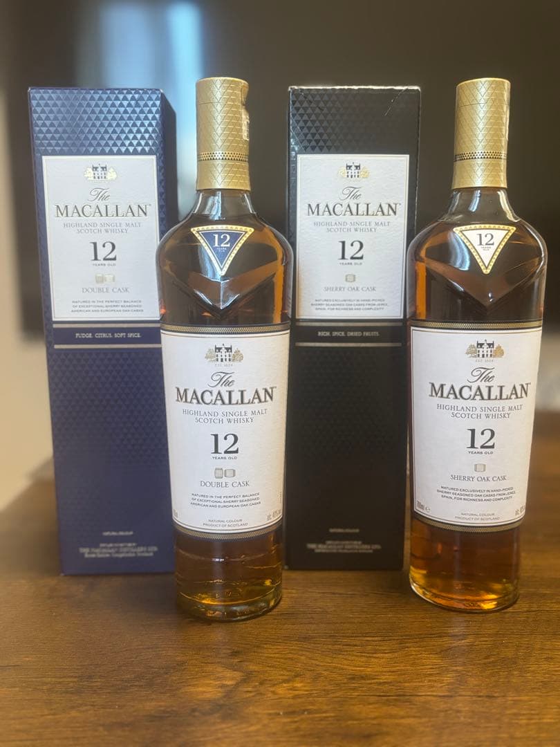 マッカラン12年 ダブルカスク シェリーオークカスク ウィスキー 700ml