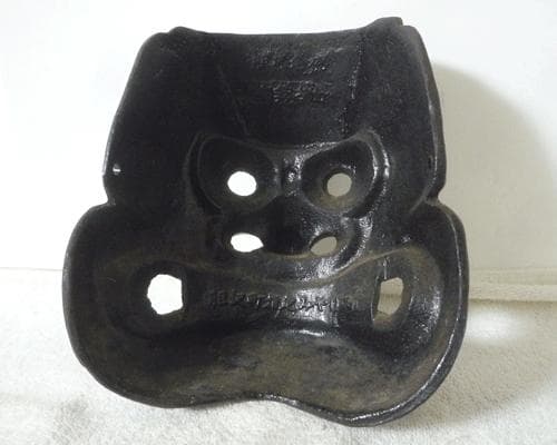 南部鉄器　鬼剣舞　鉄面　お面　伝統芸能　岩手県 胆沢念佛　古面　壁掛け　置物