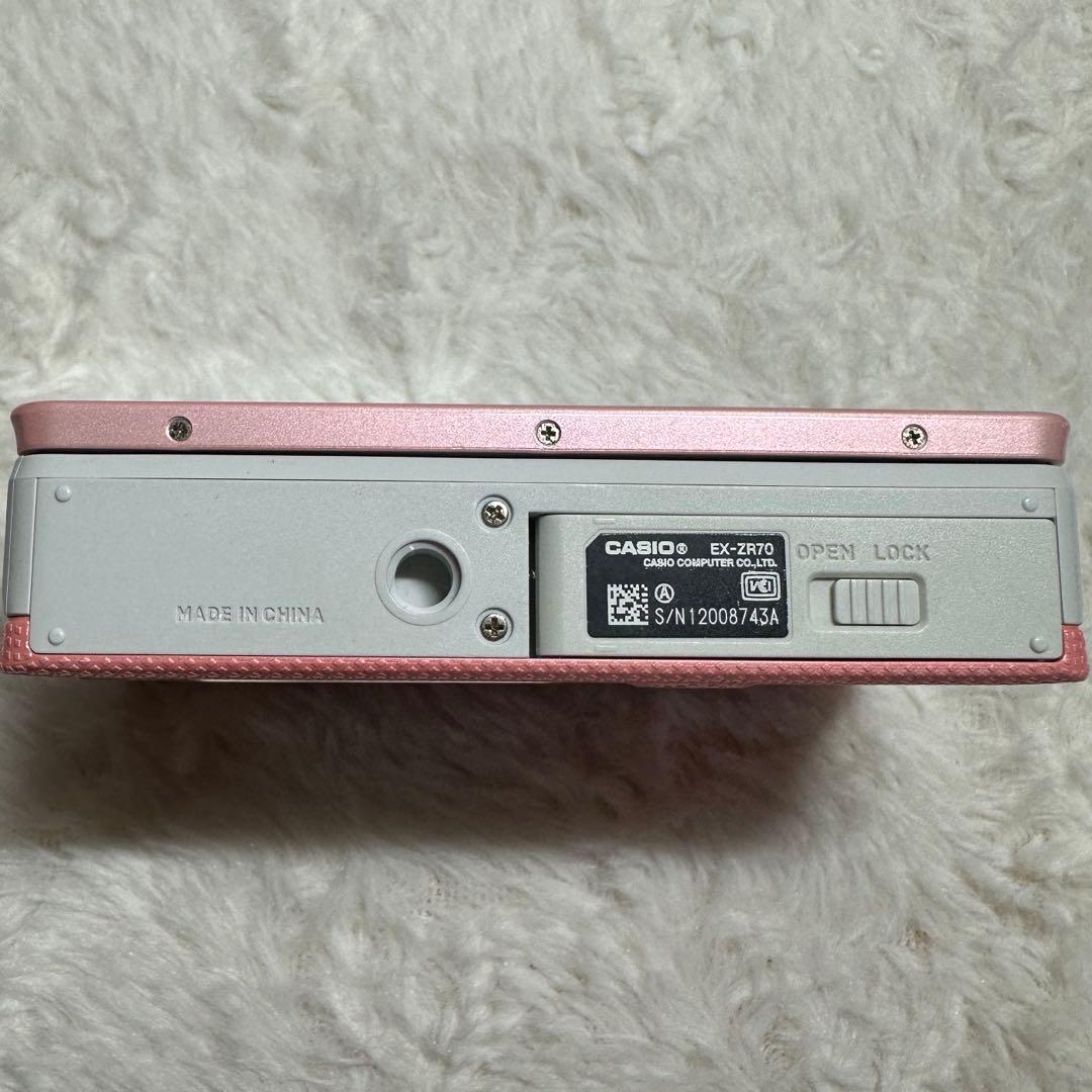 【美品】CASIO EXILIM EX-ZR70 ピンク