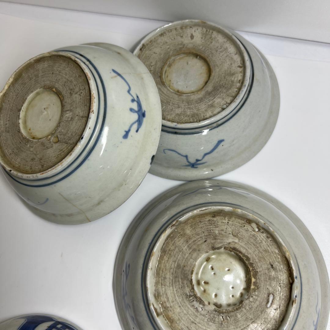 古伊万里色々　幅約12~21㎝　東Y7-1022③タニコ