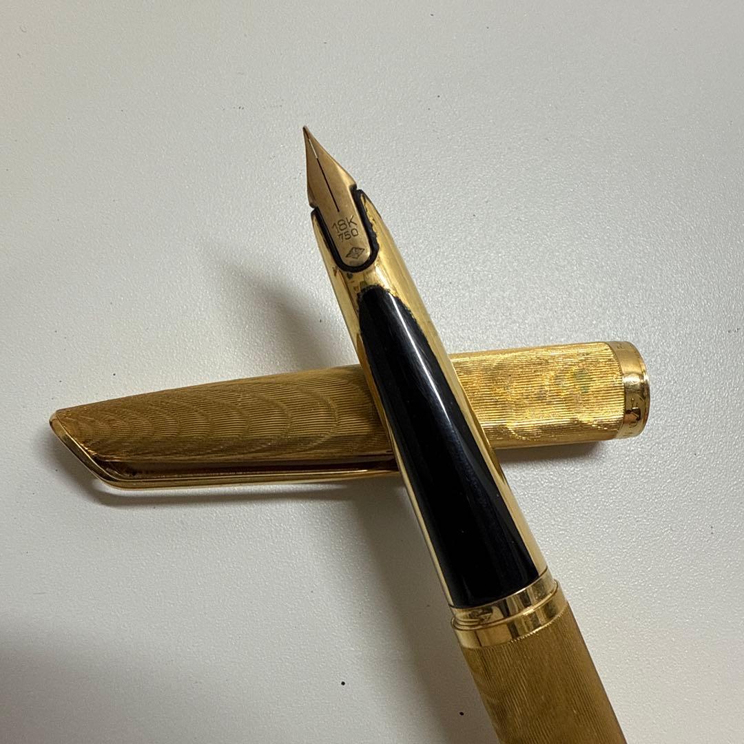 ウォーターマン 万年筆 C/F　ペン先 18K/750