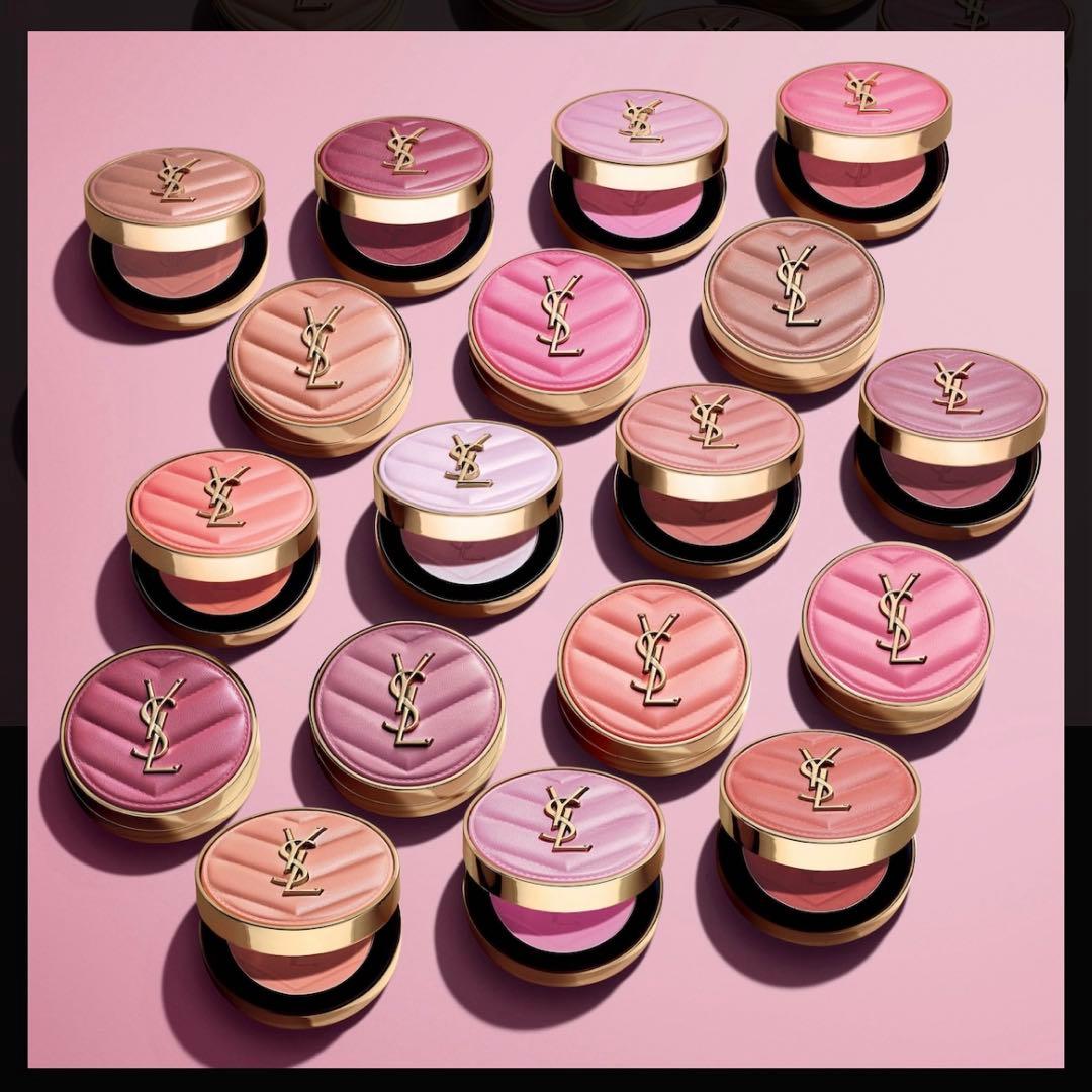 （新品）イヴ サンローラン　メイクミーブラッシュパウダー 93 レストレス ロゼ