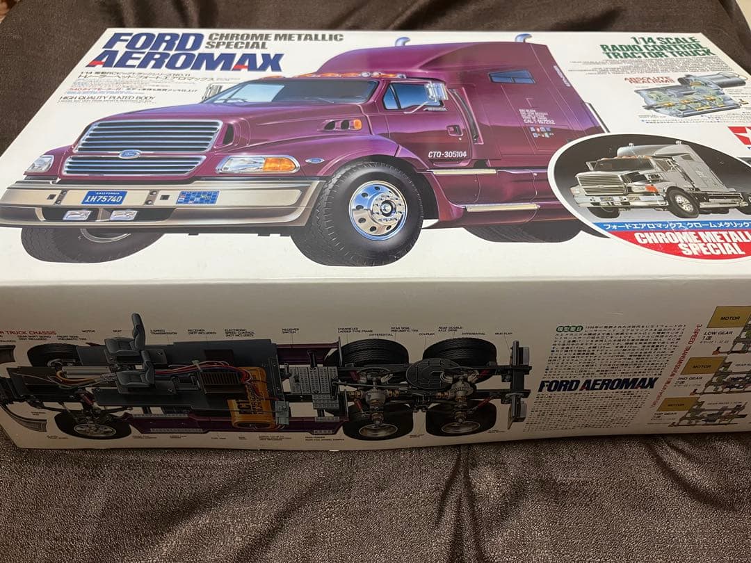 【超希少・限定キット】タミヤ　トレーラーヘッド　フォードエアロマックス
