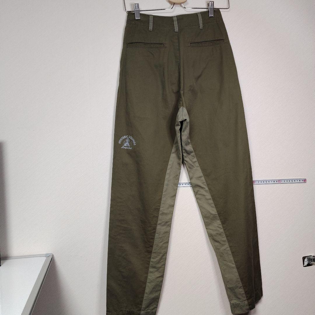 美品 HYSTERIC GLAMOUR オリーブグリーン チノパン