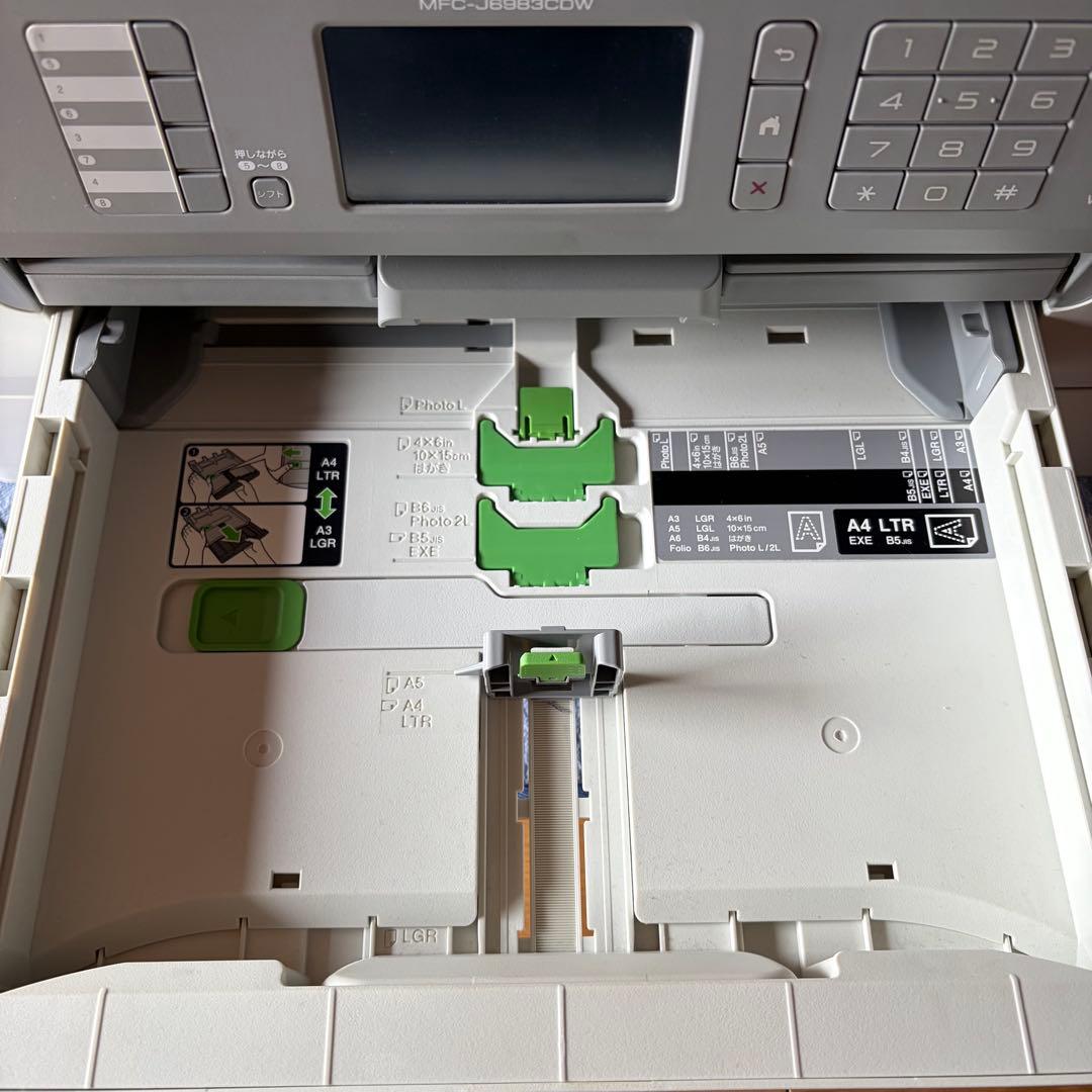 brother A3 インクジェット 複合機 2段給紙 MFC-J6983CDW