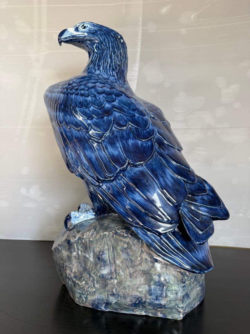 レア 稀少大作 ロイヤルコペンハーゲン ゴールデンイーグル フィギュリン